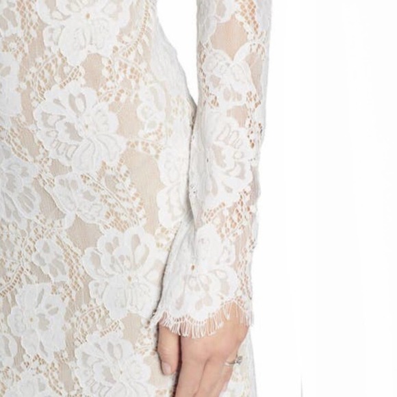 By Watters NWT Lace Long Sleeve Wedding Dress 10 - Picture 6 of 13